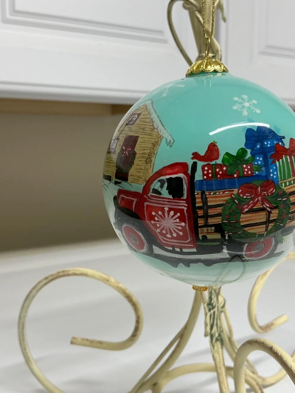 Pier 1 Li Bien Christmas balls ornaments